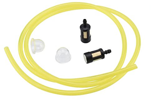 Cancanle 2 Kraftstofffilter 2 Ansaugpumpen 1 Kraftstoffschlauch für Honda GX22 GX25 GX31 GX35 Rototiller Rasentrimmer Freischneider