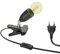 ledscom.de E27 Klemmleuchte LIK, schwarz inkl. E27 Lampe 471lm Gold Vintage extra-warm-weiß