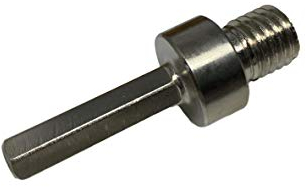 M14 6-Kant ADAPTER für Diamantbohrkrone Fliesenbohrer Diamantbohrer Trockenbohrer Fliesenbohrkrone für Fliesen Naturstein Marmor Keramik Granit für Winkelschleifer FLEX (Adapter 6-Kant auf M14)