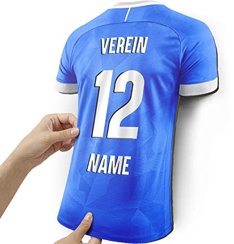 Elbeffekt Trikotlampe für Darmstadt Fans aus Holz - personalisierbares Geschenk - schenke Dein individuellen Darmstadt Fanartikel aus Echtholz