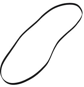 Turntable Drive Belt CD Rubber Transmission StrapReplacement Phono Tape,Folded 280mm