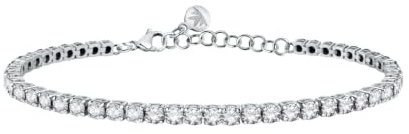 Morellato Tesori Damenarmband aus 925er Silber, Zirkonia - SAIW123