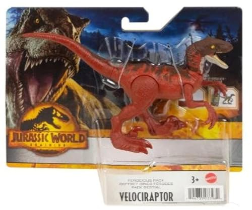 Jurassic World Dominion Koffer Féroce – HDX31 – Actionfigur Velociraptor