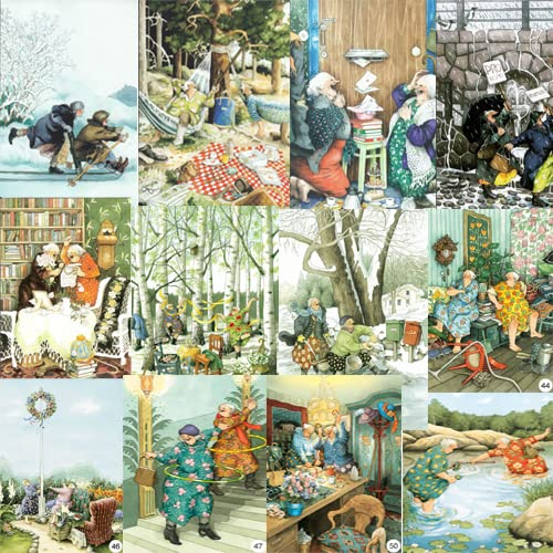 Inge Look Postkarten Set Nr. 4 (12 Stück) Einzigartig und Schön mit neuen Bildern