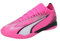 PUMA Herren Ultra Match IT Soccer Shoe, Poison Pink White Black, 44 EU