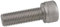M6 M8 M10 Viti a testa cilindrica a esagono incassato con filettatura fine Viti a testa cilindrica in acciaio inossidabile 304 Passo 0,75/1,0/1,25 mm(M8x1.0x25(1pcs))