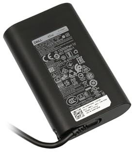 Dell 470-ADFI Original USB-C Chargeur 45 Watts Small | pour Latitude 12 2in1 (5290), 13 2in1 (7390), XPS 13 2in1 (9315)