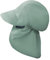 LaLoona Baby Schirmmütze UV 80+ mit Nackenschutz - Sommermütze/Sonnenhut mit UV-Schutz - atmungsaktiv & schnelltrocknend, OEKOTEX Standard 100 geprüfte Kappe für Jungen und Mädchen - Grün - 46-49