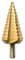LYXDWRC 6–38 mm Schnellarbeitsstahl-Stufenbohrer, dreieckiger Schaft, gerader Rillenbohrer, Bohrwerkzeug for Metall, PVC, Holz