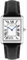 rorios Vintage Paar Uhren Analoge Quarz Armbanduhr Damen Herren Rechteckige Uhr Elegante Edelstahl Uhr Mode Einfach Uhr mit Leder Armband für Männer
