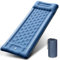Outerman Matelas Gonflable de Camping et Piscine 12cm Tapis de Camping Épaissi avec Oreiller Intégré et Pompe à Pied pour Trekking, Randonnée, Aventures en Plein Air, Plage