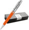 Pelikan Jazz Kugelschreiber mit Gravur Geschenk - Kugelschreiber - einzigartige Stifte mit Namen - personalisierte Geschenke zu Weihnachten - Kugelschreiber personalisiert (Gravur, Orange)