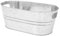 Luwecf Cubiteras para Hielo Bar Cubo de Hielo de Metal Galvanizado para Fiestas Enfriando Vino Cerveza 34 x 17.5 cm