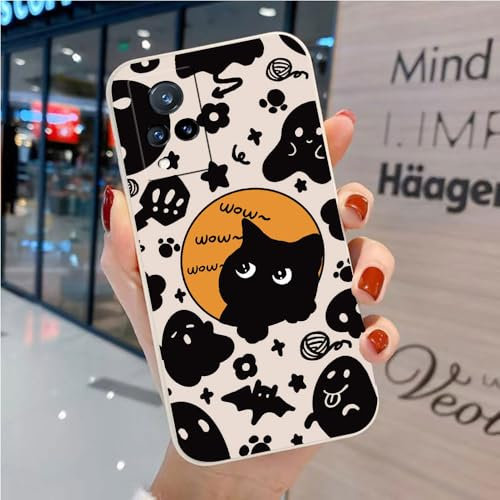 Jolie Coque Compatible avec Vivo V21 5G - Étui TPU Souple Blanc Confortable Motif Animal Dessin Animé