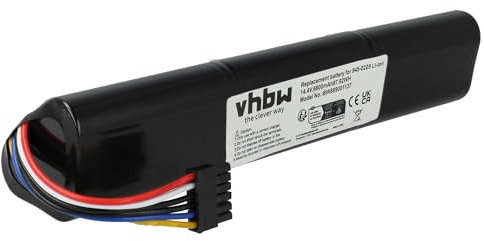 vhbw Akku kompatibel mit Neato Botvac D8 905-0596, D7 D750 945-0347, D8 945-0372, D7 D705 945-0293 Saugroboter (6800 mAh, 14,4 V, Li-Ion)