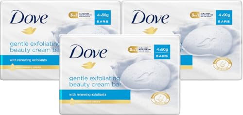 Dove Gentle Exfoliating Beauty Soap Bar 12x90g
