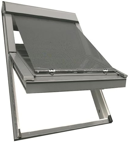Hitzeschutz-Markise UK08 | U08 | 808 kompatibel mit VELUX Dachfenstern GGU | GPU | GHU | GTL | GTU | GLL | GLU | GGL | GPL | GHL | GFL | GZL | Effektiver Hitzeschutz | Einfache Montage | Polyester