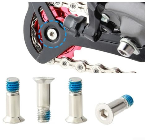 M5 Größe Ersatz Fahrrad Schaltwerk Riemenscheibe Schrauben aus Edelstahl