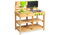 Bigjigs Toys Mud Kitchen - Wooden Outdoor Kitchen with Pots & Pans, Children's Toy Kitchens, Sensory Play For Toddlers, Sustainable Kids Gifts, Made From Eco Friendly Wood, Age 2 Years Old +