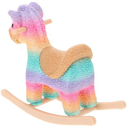 BESPORTBLE Maßstab Dekoratives Für Miniaturen Und Puppenhaus Layouts Rainbow