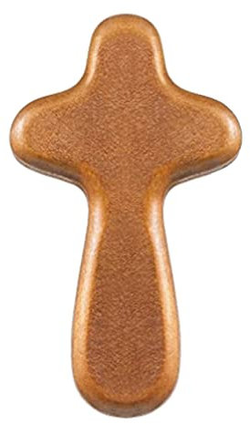 ANMITI Tragbare Heilige Kiefernholz Holz Für Pflegekirche Utensil Christliche Geschenkmeditation Gebet Palm Home Dekoration Klammern