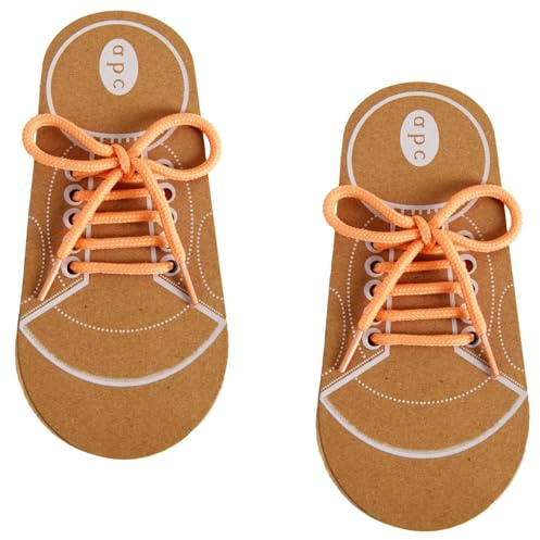 JFGDVW learn to tie shoe laces kids, shoe lace practice for kids, for Children Toddler Early Educational Teaching Aids