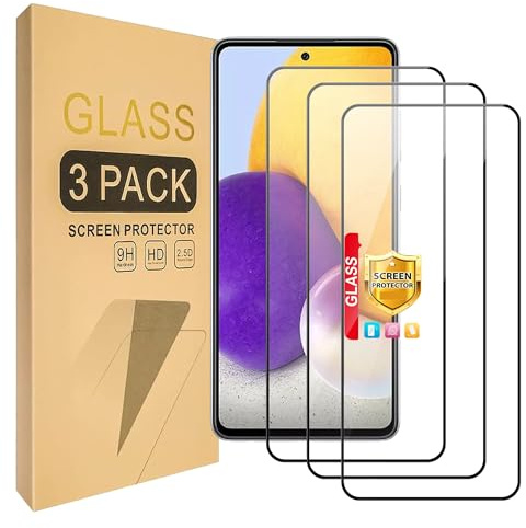 Lucyliy (3 Pièces) Compatible pour Vivo V21 4G Protection d'écran en verre trempé [Haute définition][Dureté 9H]
