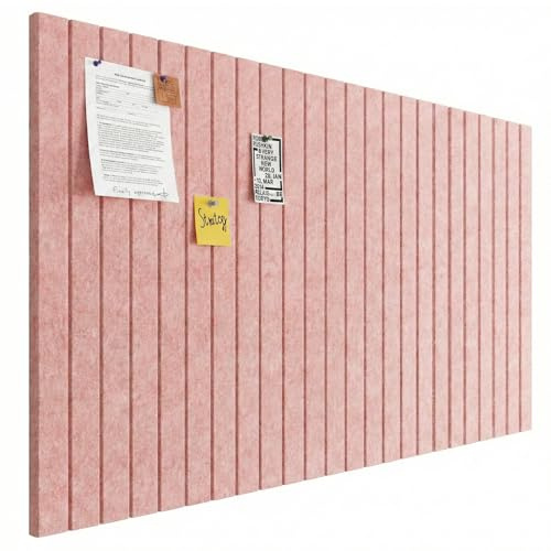 Uoisaiko Große Filz Pinnwand Selbstklebend 90x60cm, 6er-Pack Fotowand | Korkwand-Alternative mit 30 Reißzwecken – für Fotos & Notizen, dekorativ im Büro, Klassenzimmer & Zuhause