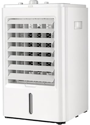 DzkZen Climatiseur 4 en 1 pour Camping-Car, Humidificateur Et Ventilateur, Petit Climatiseur Portable à 3 Vitesses, Mini Climatiseur éVaporatif pour Camping-Car Et Camion 24V