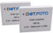 2 x Dot.Foto NB-6L, NB-6LH Premium 3.7v / 1000mAh Batteria Ricaricabile per Canon PowerShot SX510 HS, SX500 IS, SX710 HS, SX700 HS, SX520 HS, SX530 HS, SX280 HS, SX260 HS, SX170 IS