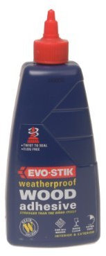 4 X Evo Stik Wood Adhesive Weatherproof - 500ml 717411