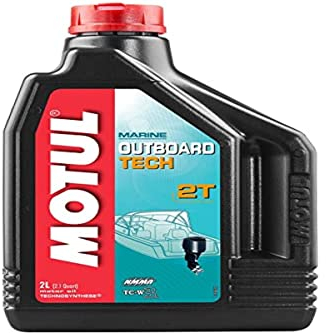 Motul 101726 Motoröl Outboard Tech 2T, 2 L
