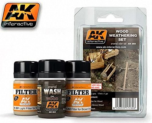 (AK00260) - AK Interactive Set - Wood Weathering Set