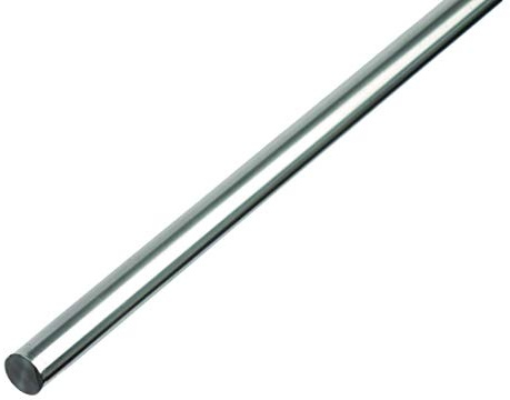 Alberts 488147 Rundstange | Aluminium, natur | 1000 x 12 mm