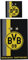 Borussia Dortmund BVB-Bettwäsche mit Streifenmuster (135x200cm), Gelb