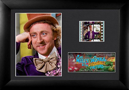 Film Cell Echter 35 mm gerahmt & mattiert Willy Wonka und The Chocolate Factory Gene Wilder usfc6334 (S4)
