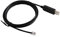 Usangreen Cavo di controllo telescopico USB RS232 RJ9 per Ioptron Equatoriale Upgrade Console Cable Coding Line Ieq30pro (lunghezza: 1,8 m)