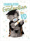Me To You Bear Tatty Teddy ASS93005 - Tarjeta de felicitación de graduación (12,7 x 17,7 cm), color blanco