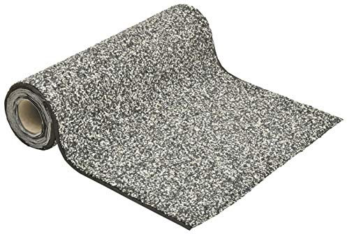 Tidyard Steinfolie Für Teichrand Teichufer Bachlauf Ufer Teichfolie Teich Vliesstoff PP-Vlies Grau 1000x40 cm