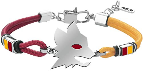 Roma Lupa Lowell men's bracelet with yellow-red cord B-MB009UCR