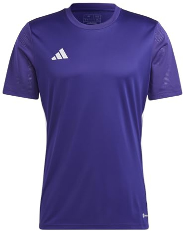 adidas Men's Equipo 23 Jersey, Team Collegiate Purple/White, Medium