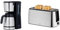 WMF Bueno Pro Kaffeemaschine mit Thermoskanne, Filterkaffee, 1 Tassen, Start-/stopp,taste, Tropfstopp, Schwenkfilter & Bueno Pro Toaster Langschlitz mit Brötchenaufsatz, 155 W, Toaster edelstahl matt