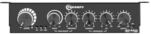 Taramps EQ BASS Digital Audio for Control Your Bass Volume, with RCA Output/Input, Perfect Match The Output Signal Levels of virtually al Models of CD/DVD Head Units, Frequency Response to 250HZ.