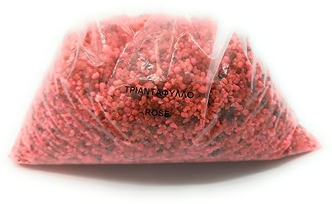 Encens à Grains Parfumé, Encens Grec Liturgique Petits Grains Parfum Rosa 1 Kg, Encens Naturel à Accéder avec Charbons pour l'encens, Recette Originale du Mont Athos (1Kg)