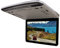 PUSOKEI TV pour Voiture, Moniteur de Voiture 13,3 Pouces avec écran de Lecteur de Voiture 1080p, écran monté sur Le Toit avec Lumière Bicolore pour Bus, SUV, Angle Réglable (Gris)