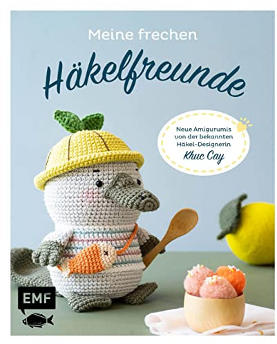 Meine frechen Häkelfreunde: Neue Amigurumis von der bekannten Häkel-Designerin Khuc Cay häkeln: Fuchs, Giraffe, Krokodil, Katze, Wildschwein, Stinktier, Schnabeltier, Strauß, Affe, Rentier