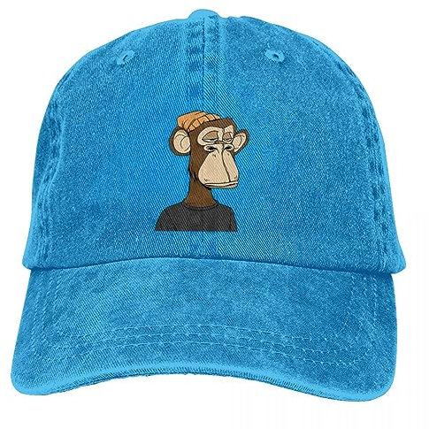 YUONME Baseball-Kappen Boring Cap Ape Yacht Club BAYC NFT Mütze Women's Peak Outdoor Sport Sonnencreme Schutzkappe Geburtstag