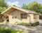 Gartenhaus Holzhaus Blockhaus Hütte 5x4m 44mm mit Fußboden Dachüberstand