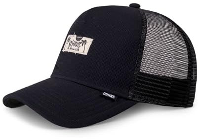 Djinns - Waffle DNC (Black) - Trucker Cap Meshcap Hat Kappe Mütze Caps