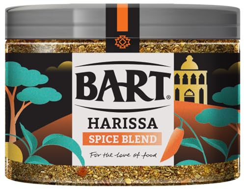 BART Harissa Spice Blend Large Pack - 180g - Warm & Aromatic, for North African & Middle Eastern Cooking